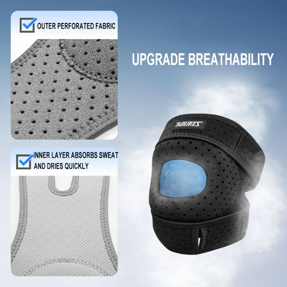 New 1PCS Patella Knee Brace Co - Compression Sleeve Calf recension och pris