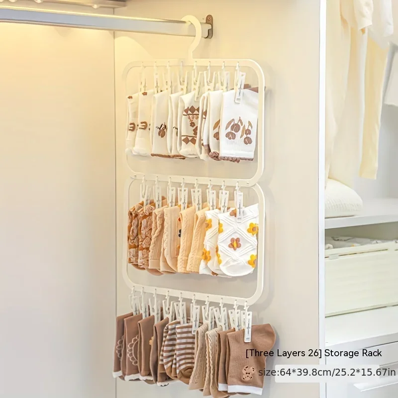 Single/double Layer Multi-func - Sock Organizer Tray recension och pris