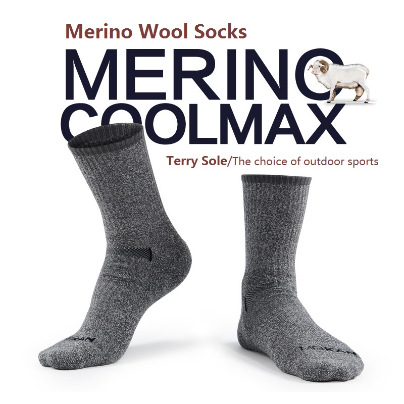 MEIKAN Men Merino Wool Socks C - Wool Hiking Sock recension och pris