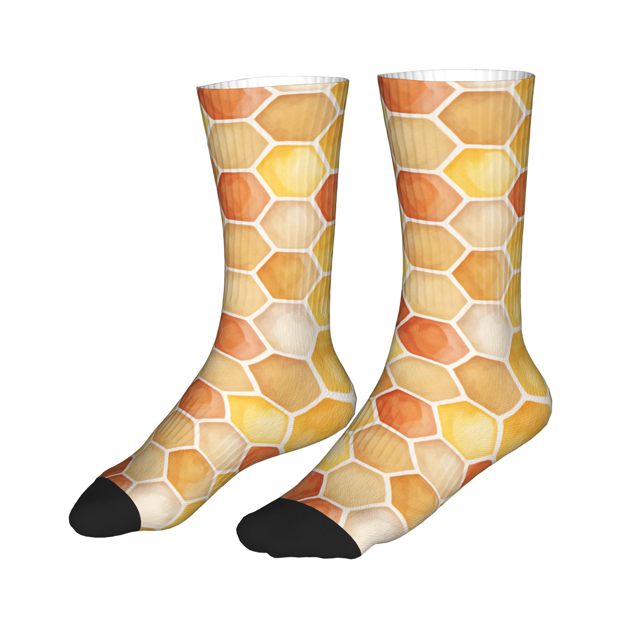 Warm Sunset Watercolor Honeyco - Dress Sock Men recension och pris