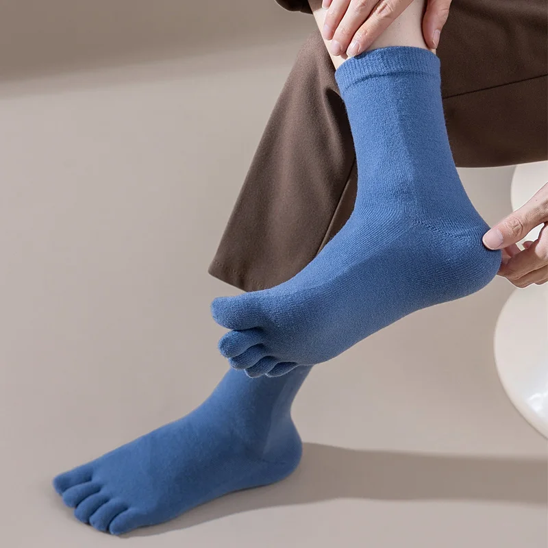 Mans Wool Five Finger Socks Sh - Thermal Sock Winter recension och pris
