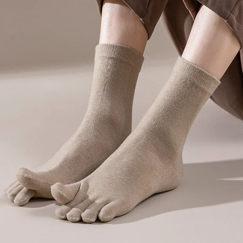 Mans Wool Five Finger Socks Sh - Thermal Sock Winter recension och pris