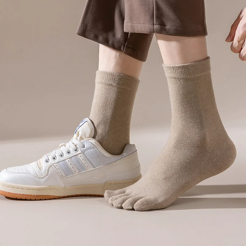 Mans Wool Five Finger Socks Sh - Thermal Sock Winter recension och pris