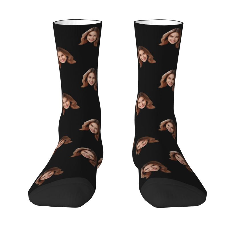 Personalized Custom Face Photo - Dress Sock Men recension och pris