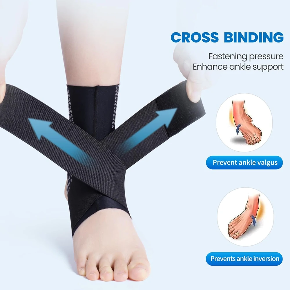 1Pcs Compression Ankle Brace S - Ankle Brace Sock recension och pris