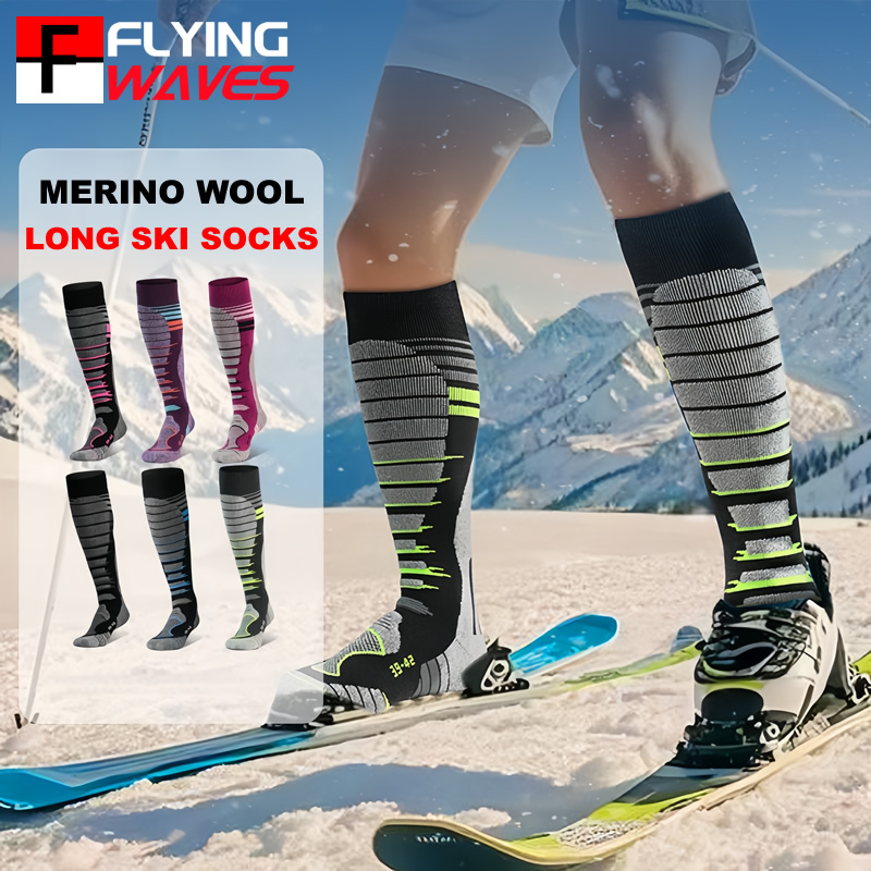 Merino Wool Ski Socks Cold Wea - Thermal Sock Winter recension och pris