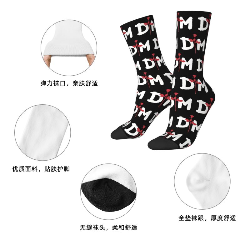Custom Depeche Mode Mens Crew  - Dress Sock Men recension och pris