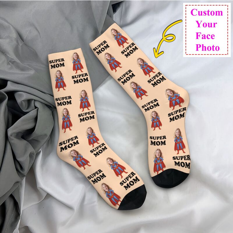 Super Mom Custom Mens Crew Soc - Dress Sock Men recension och pris