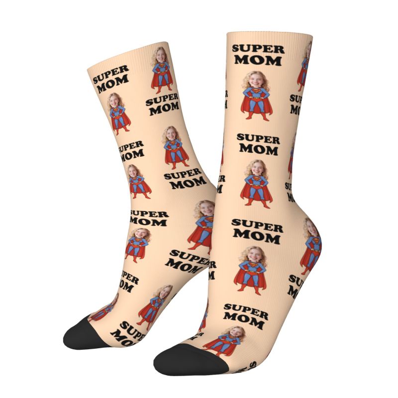 Super Mom Custom Mens Crew Soc - Dress Sock Men recension och pris