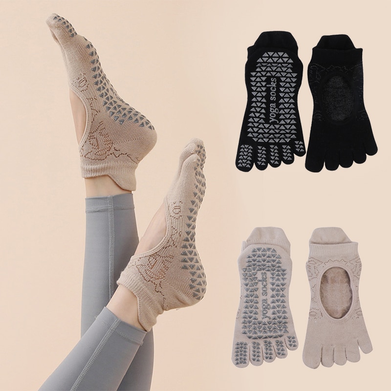 Women Yoga Toe Socks High Qual - Grip Sock Yoga recension och pris