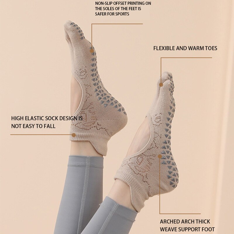 Women Yoga Toe Socks High Qual - Grip Sock Yoga recension och pris