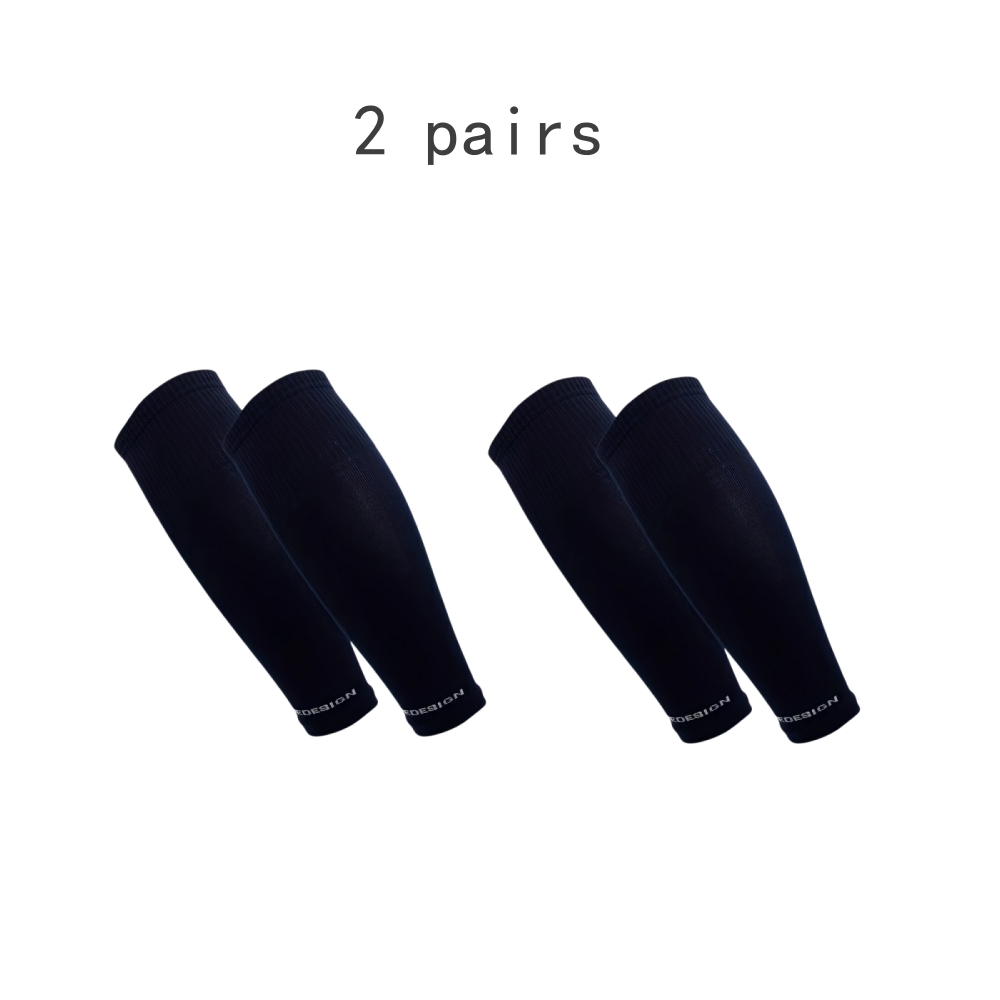2 pairs of sports leg guards,  - Compression Sleeve Calf recension och pris