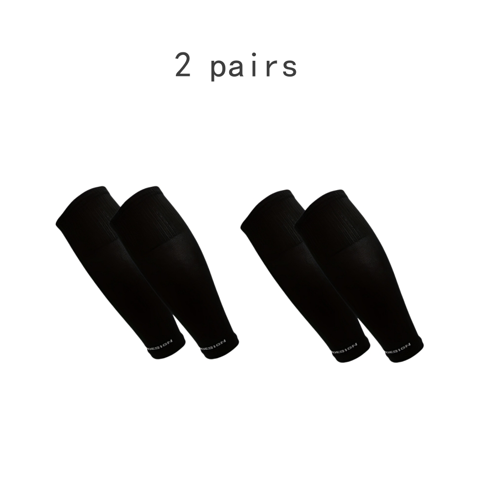 2 pairs of sports leg guards,  - Compression Sleeve Calf recension och pris