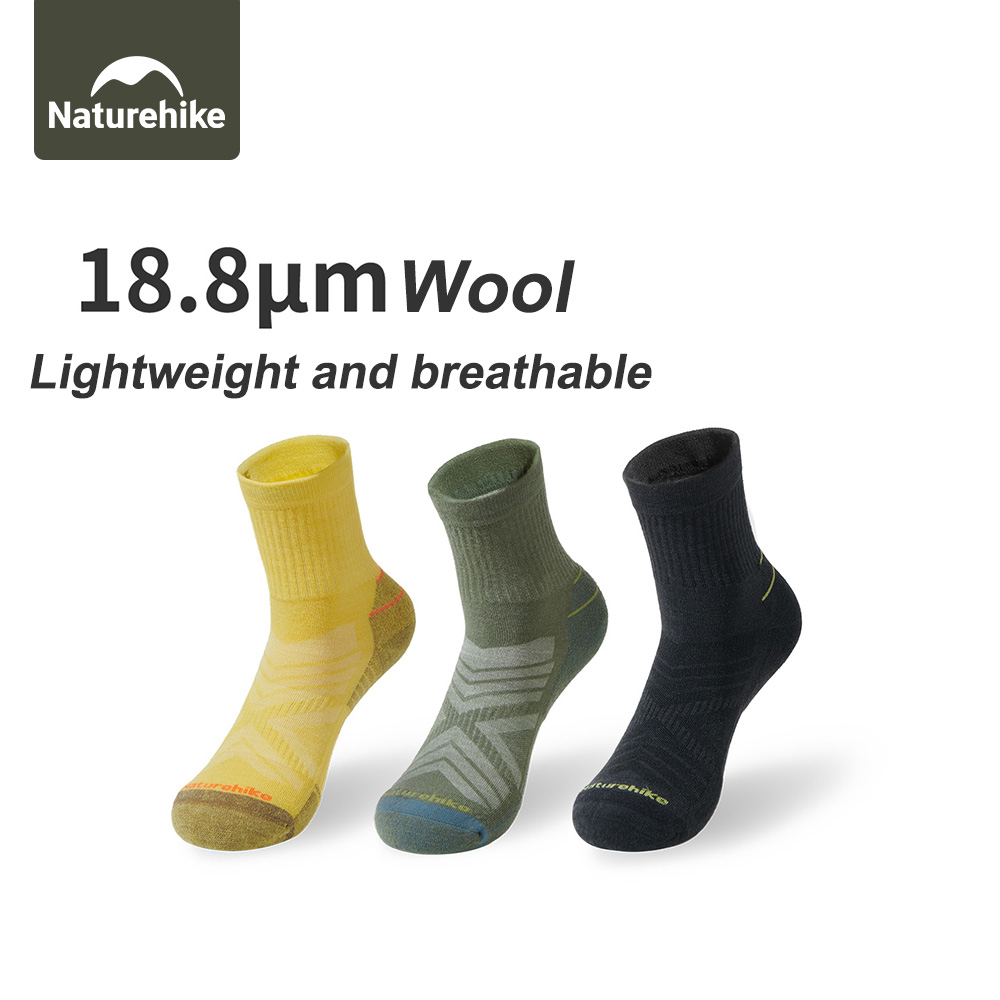 Naturehike Sport Socks Man Soc - Wool Hiking Sock recension och pris