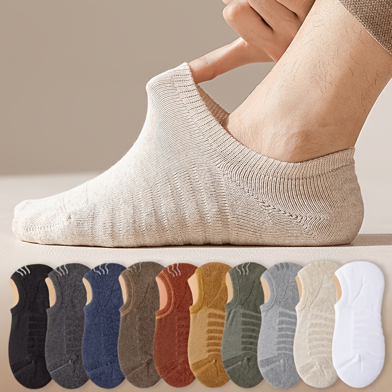 10 Pairs Summer Men's Casual N - Invisibility Sock Loafer recension och pris