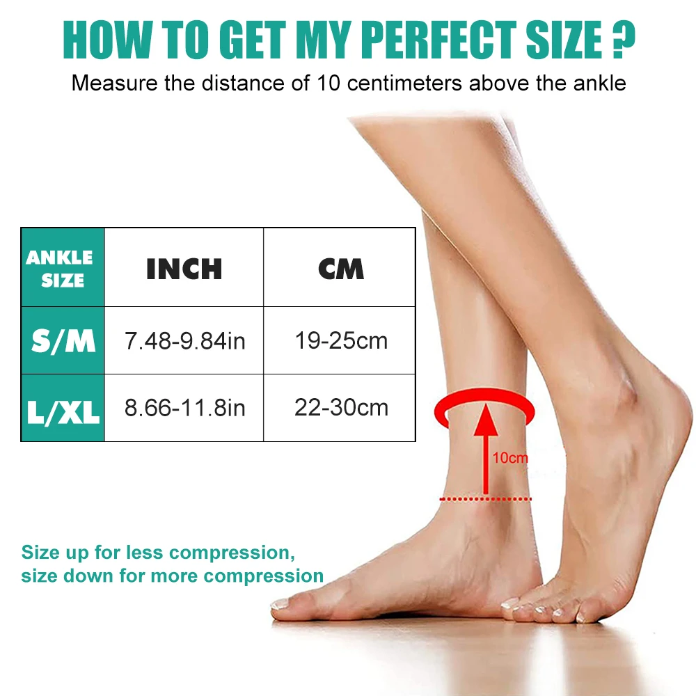 1Pair Plantar Fasciitis Socks, - Ankle Brace Sock recension och pris