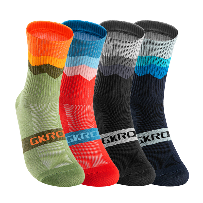 GKRQ 4 Pairs Bike Socks Men Nu - Compression Sock Medical recension och pris