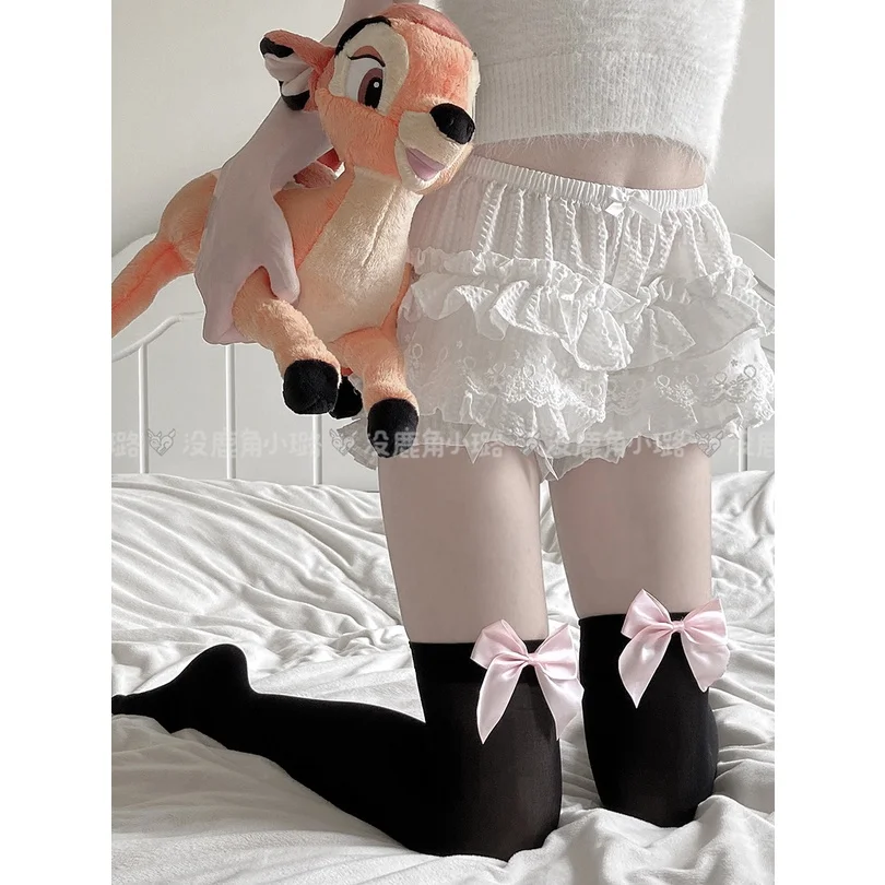 Sexy Women's Hosiery Pink Bow  - Thigh High Sock Stay Up recension och pris