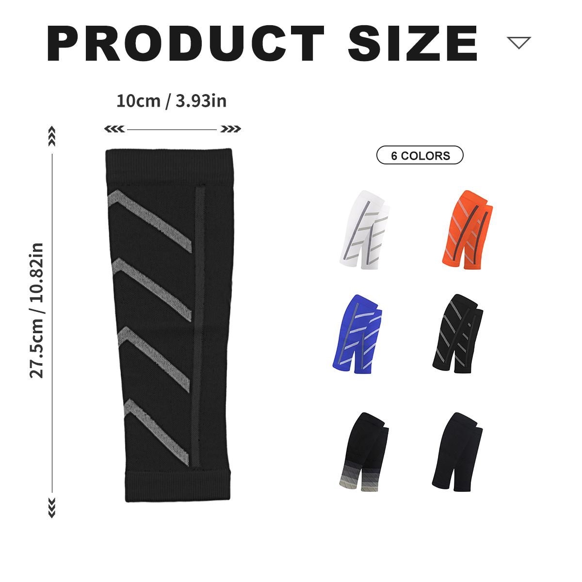 Compression Sports Socks Calf  - Compression Sleeve Calf recension och pris