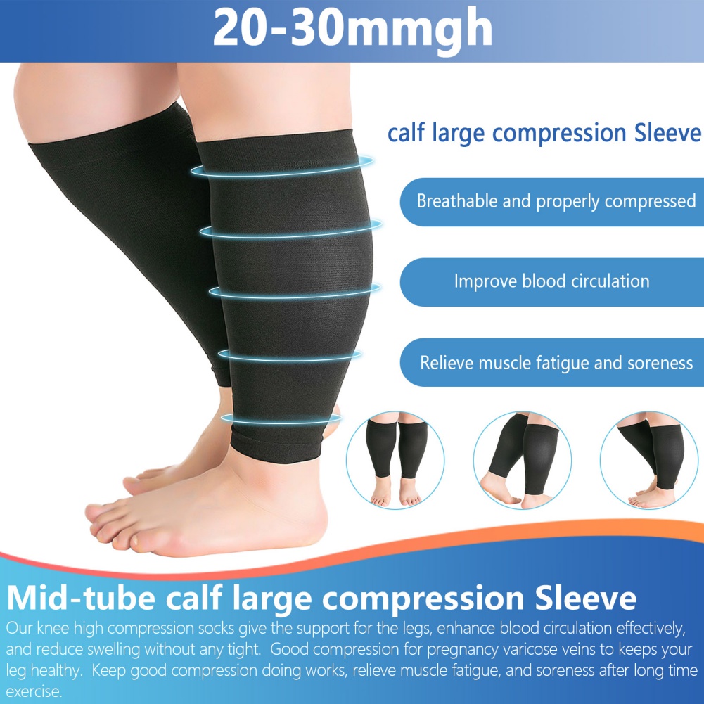 1 Pair Fitness Running Compres - Compression Sock Medical recension och pris