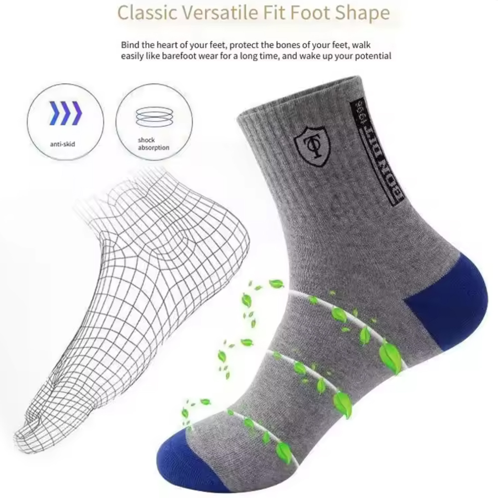 Men's 20-Pack Premium Thermal  - Cotton Crew Sock Pack recension och pris