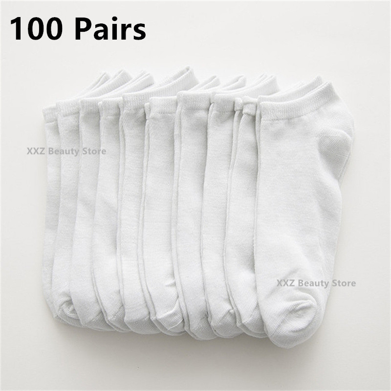 Wholesale 50/100 Pairs Invisib - Ankle Sock Low Cut recension och pris