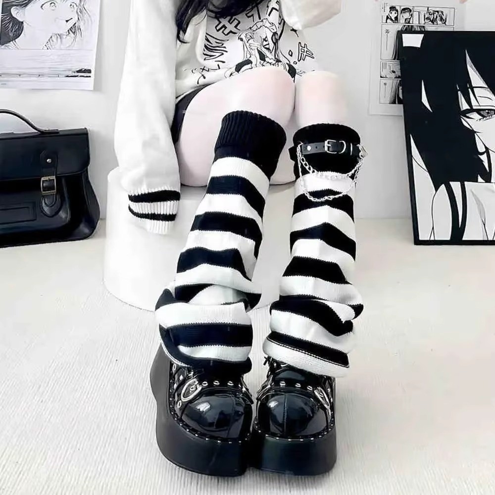 Japanese Style Harajuku Knit L - Boot Sock Slouchy recension och pris