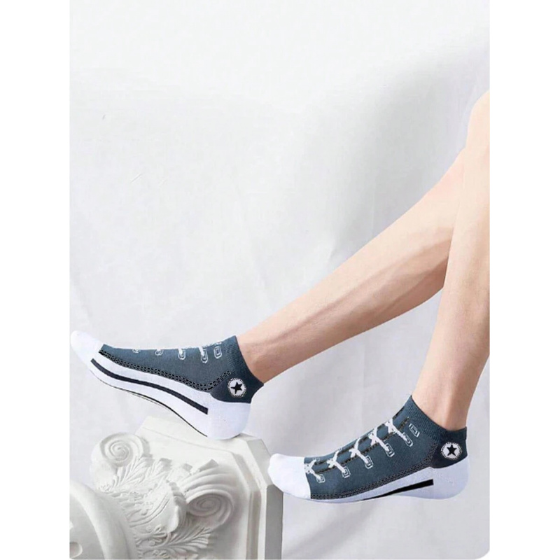 5/10 Pairs Multi-Color Breatha - Ankle Sock Low Cut recension och pris