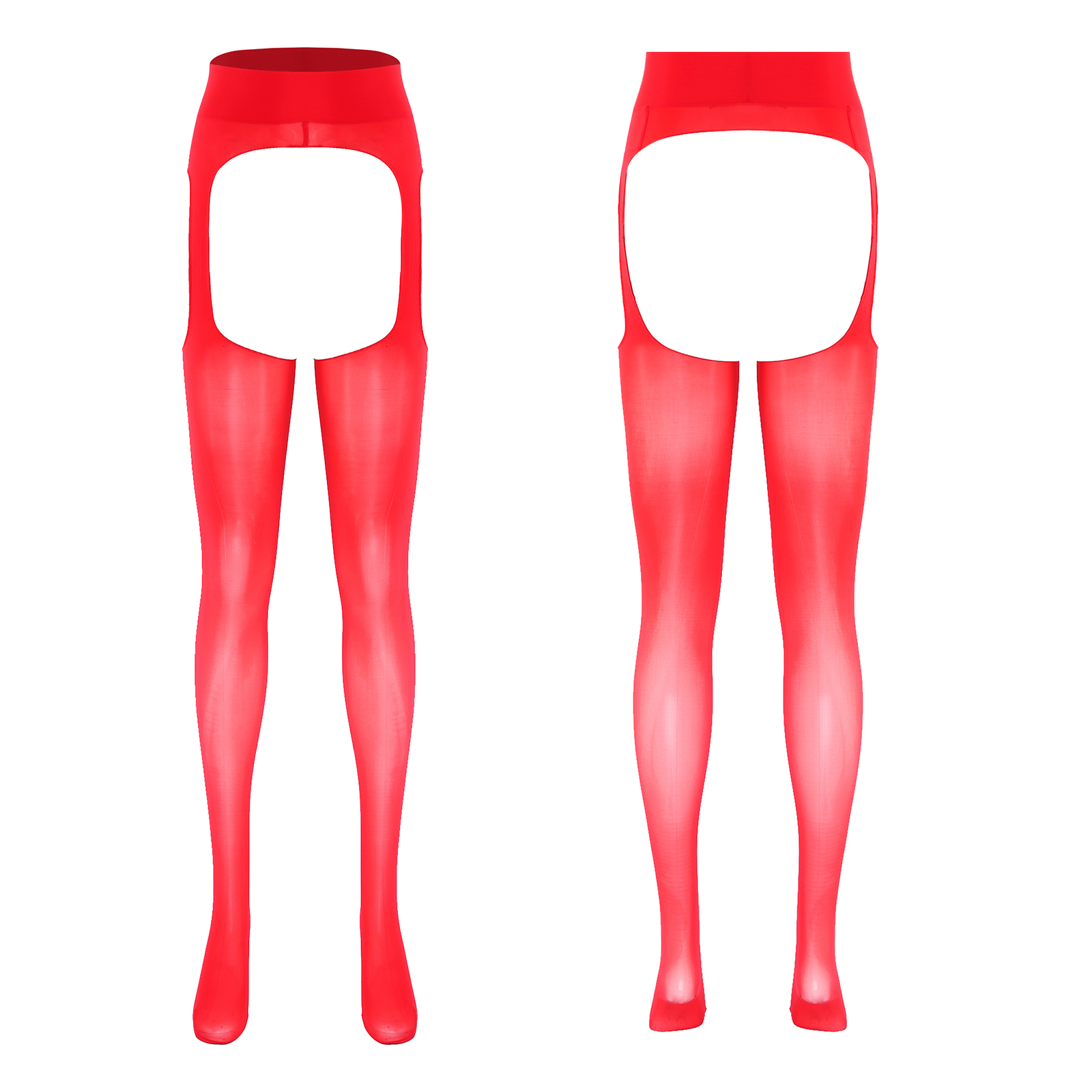 Women Sexy Open Crotch Glossy  - Tights Pantyhose Sheer recension och pris