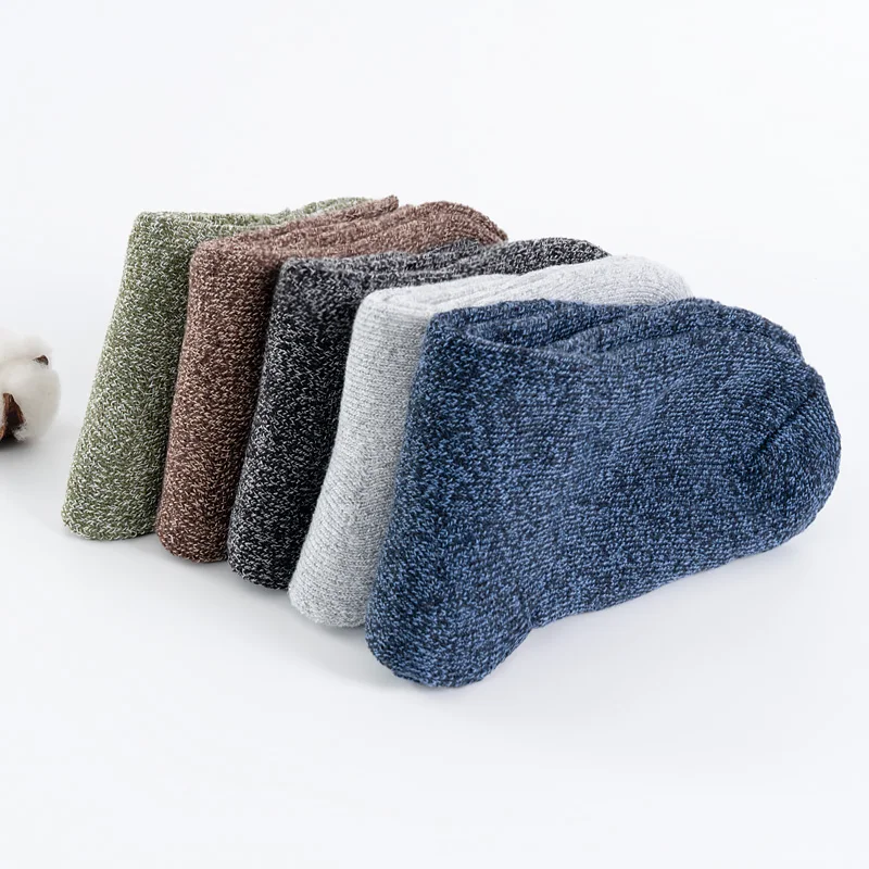5pairs Men Wool Sock Super Thi - Wool Hiking Sock recension och pris