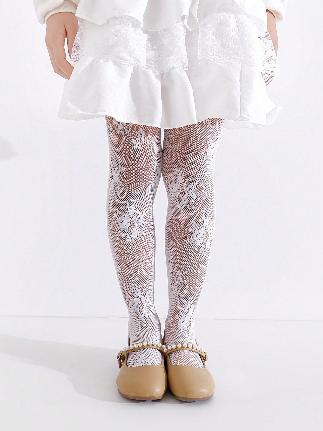 2Pack Kid Hollow Fishnet Tight - Tights Pantyhose Sheer recension och pris