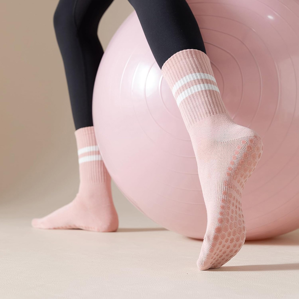 Yoga Pilates Socks with Grips  - Grip Sock Yoga recension och pris