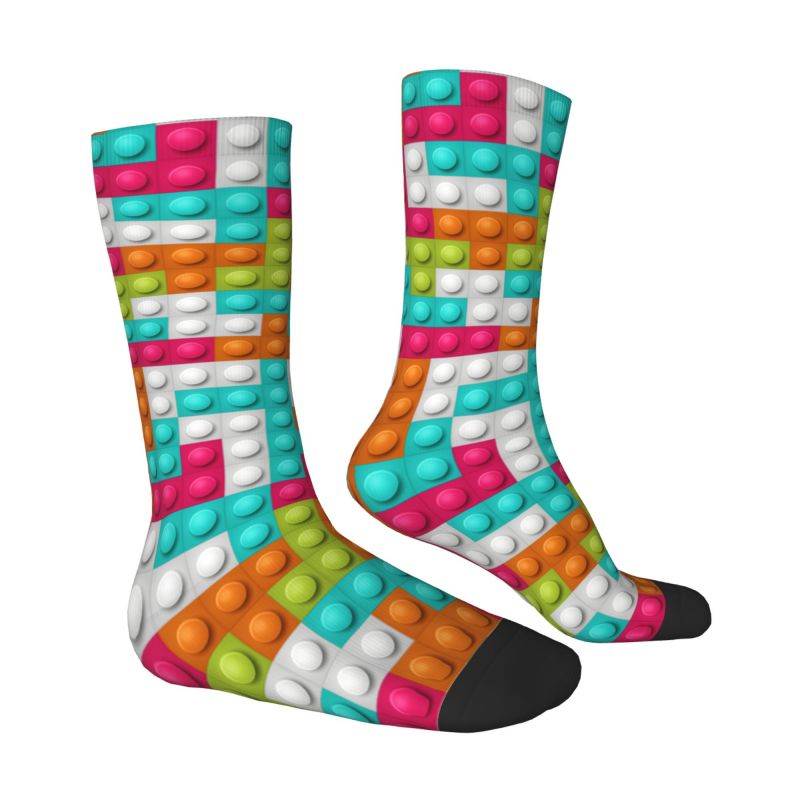 Custom Kawaii Men's Colorful B - Dress Sock Men recension och pris