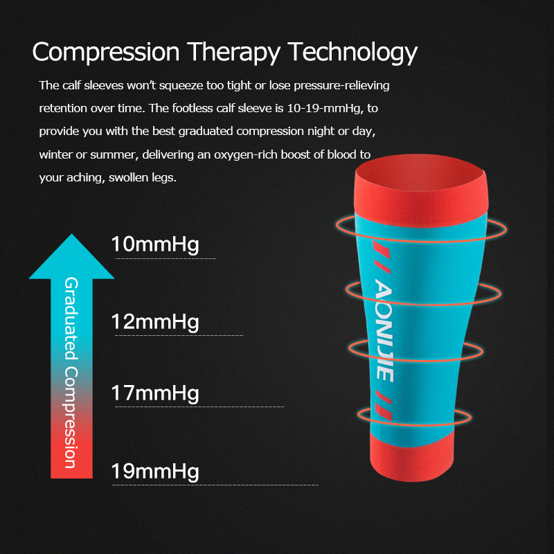 AONIJIE E4405 Knit Compression - Compression Sleeve Calf recension och pris