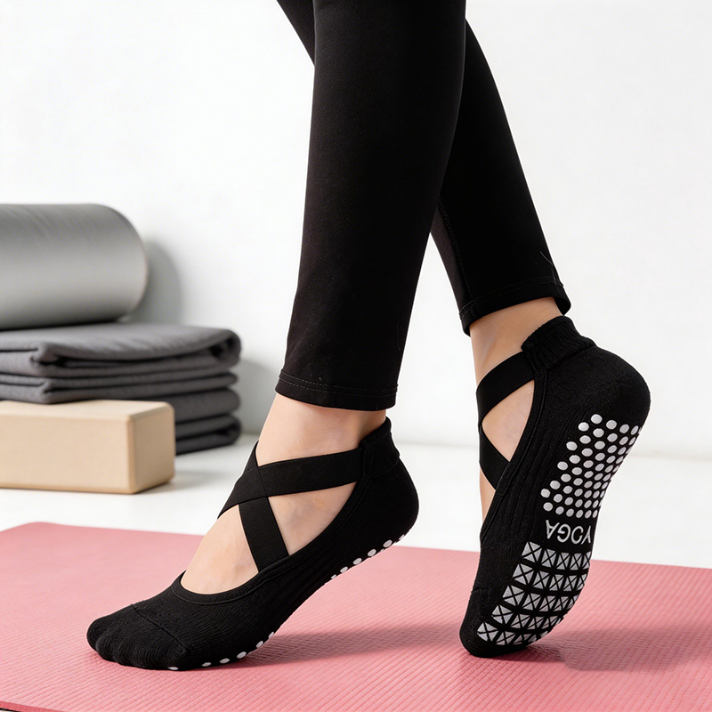 Women Non-Slip Yoga Socks Sili - Grip Sock Yoga recension och pris