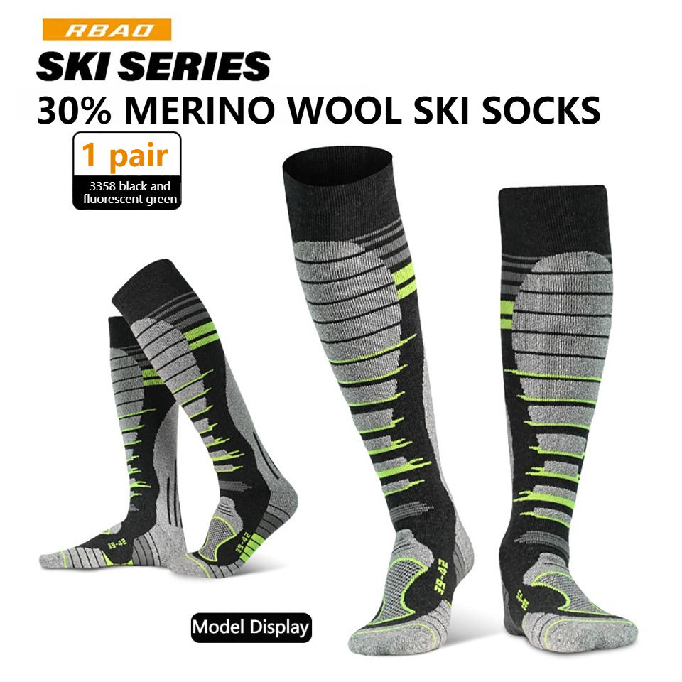 GTUBIKE Merino Wool Ski Socks, - Thermal Sock Winter recension och pris