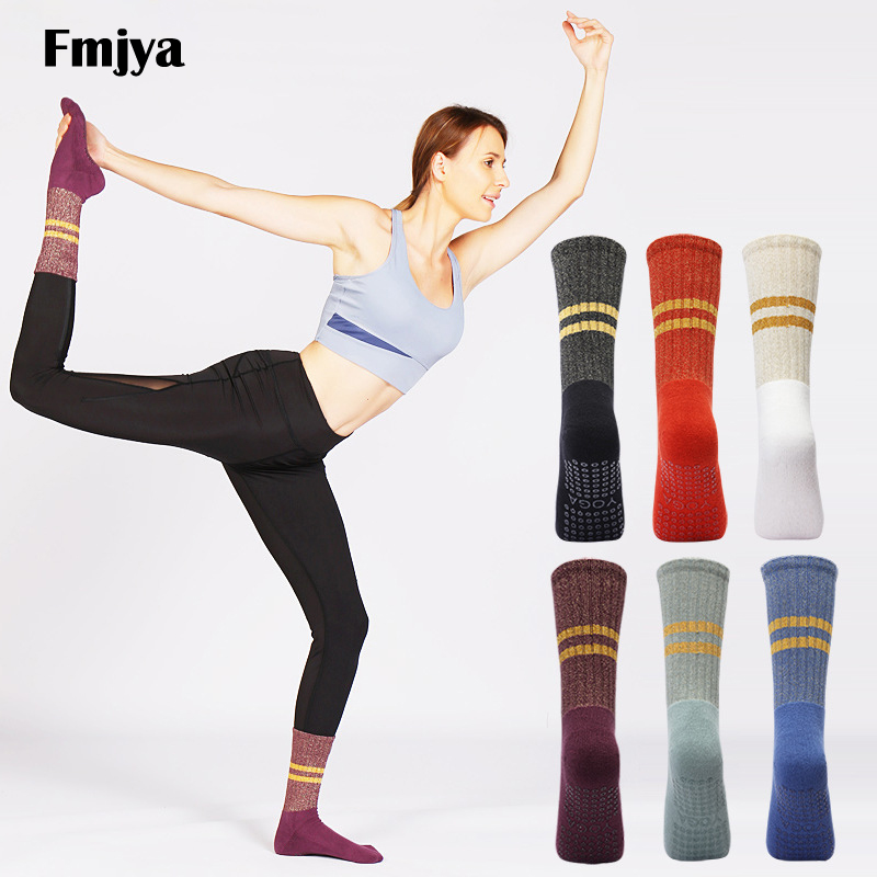 Yoga Socks with Grips Non Slip - Grip Sock Yoga recension och pris