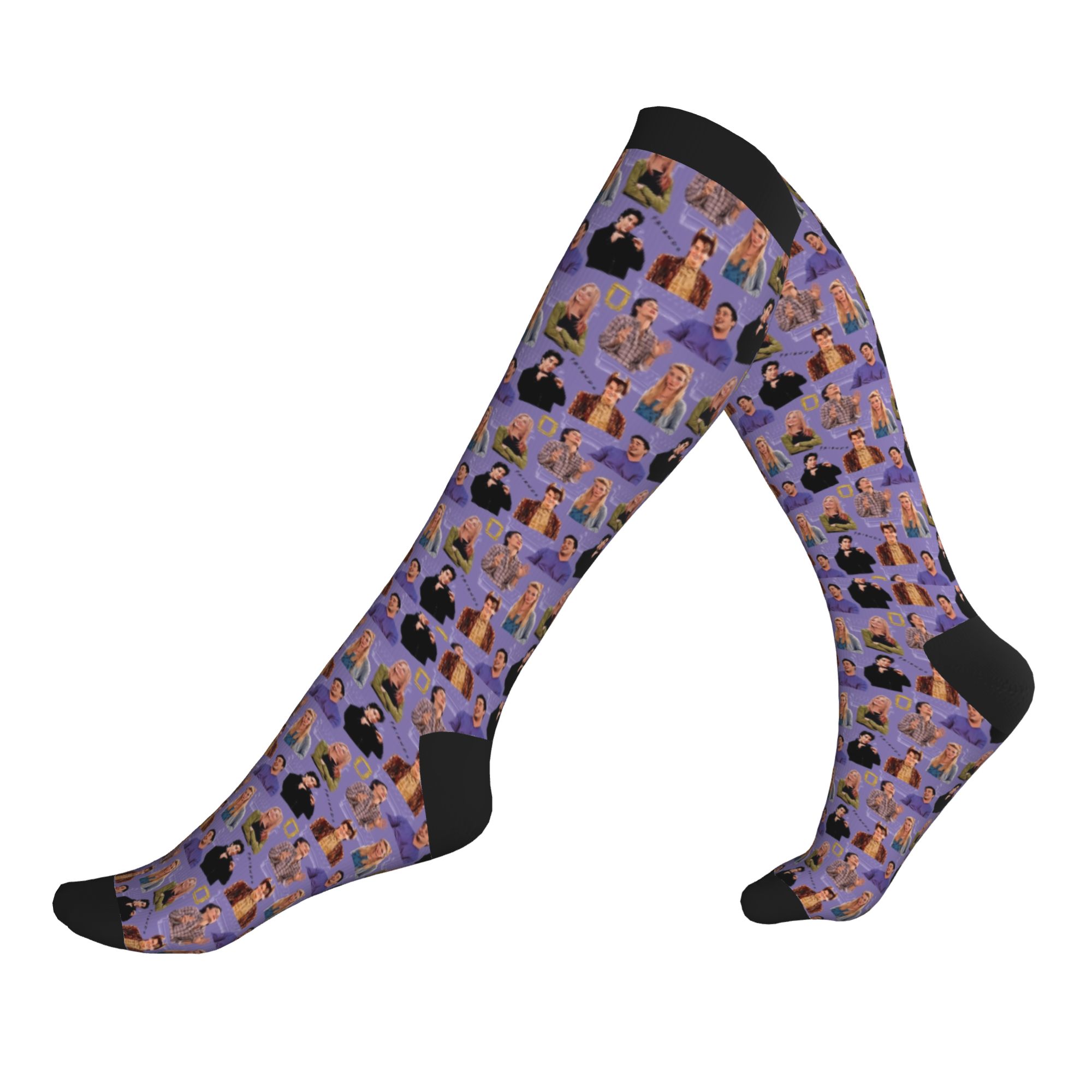 Friends Symbol Collage TV Show - No Show Sock Women recension och pris