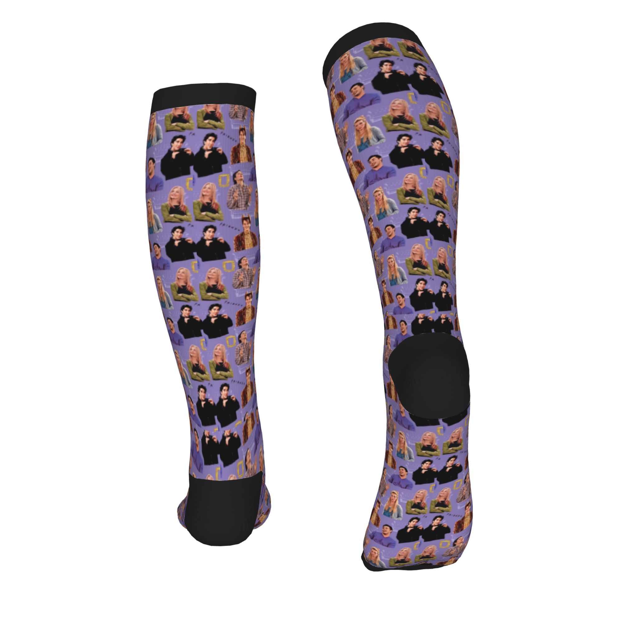 Friends Symbol Collage TV Show - No Show Sock Women recension och pris