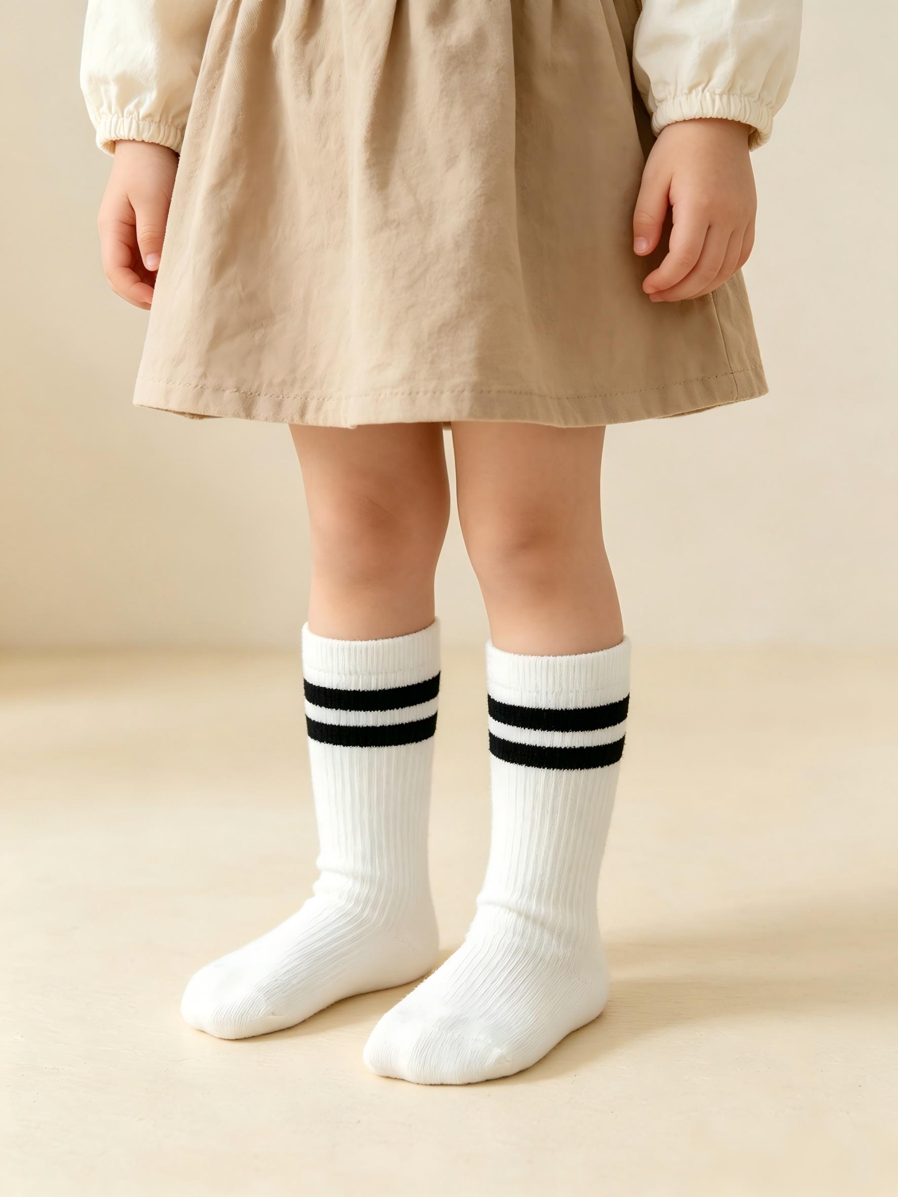 4-Pack Baby Toddler Striped Cr - Cotton Crew Sock Pack recension och pris