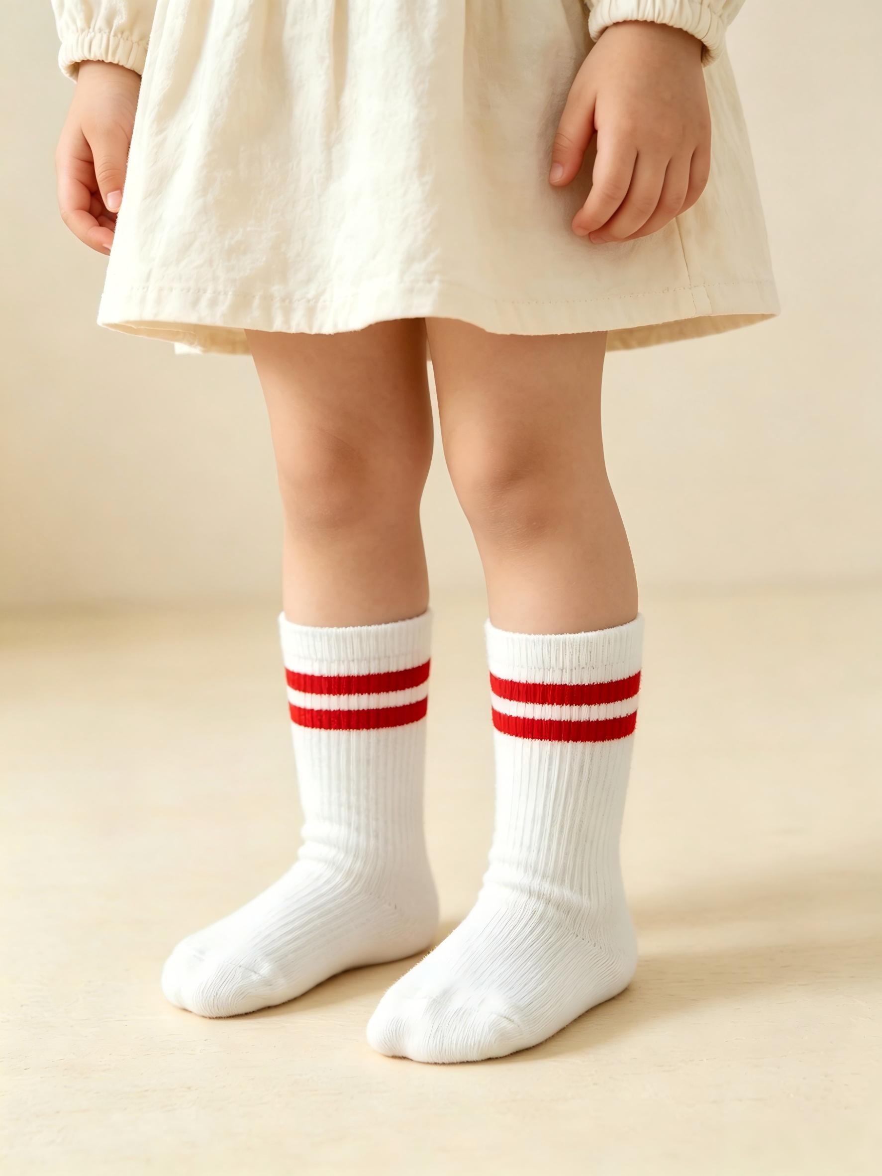 4-Pack Baby Toddler Striped Cr - Cotton Crew Sock Pack recension och pris