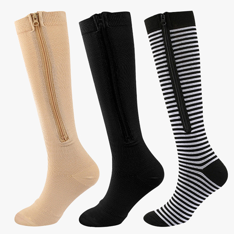 1 Pair Medical Zipper Compress - Compression Sock Medical recension och pris