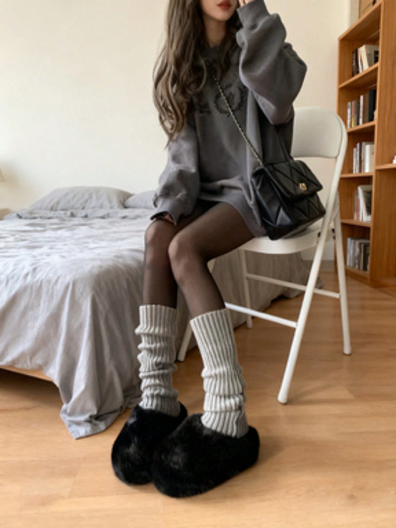 2pcs 70cm Extended Leg Warmers - Boot Sock Slouchy recension och pris