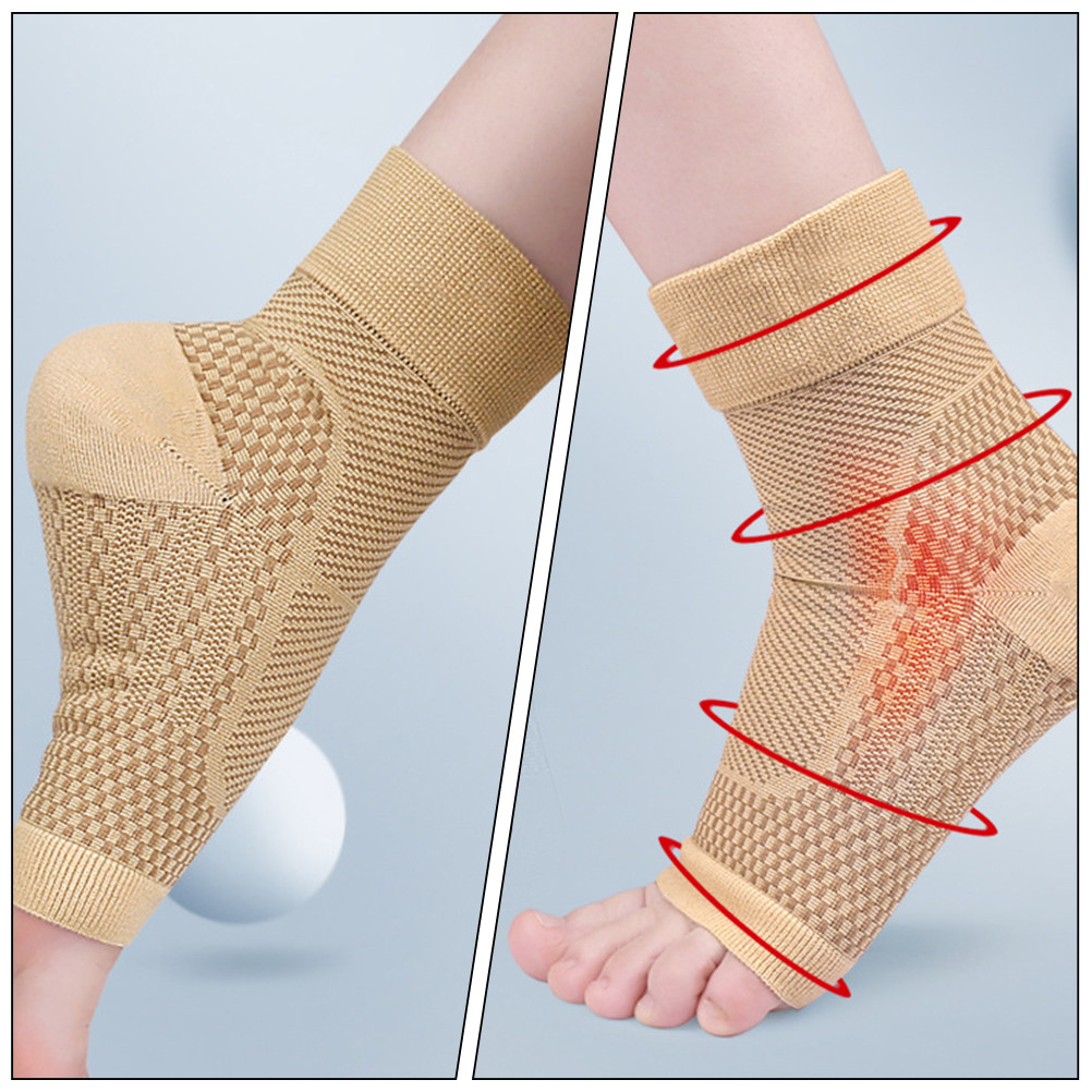 1Pair Ankle Compression Sleeve - Ankle Brace Sock recension och pris