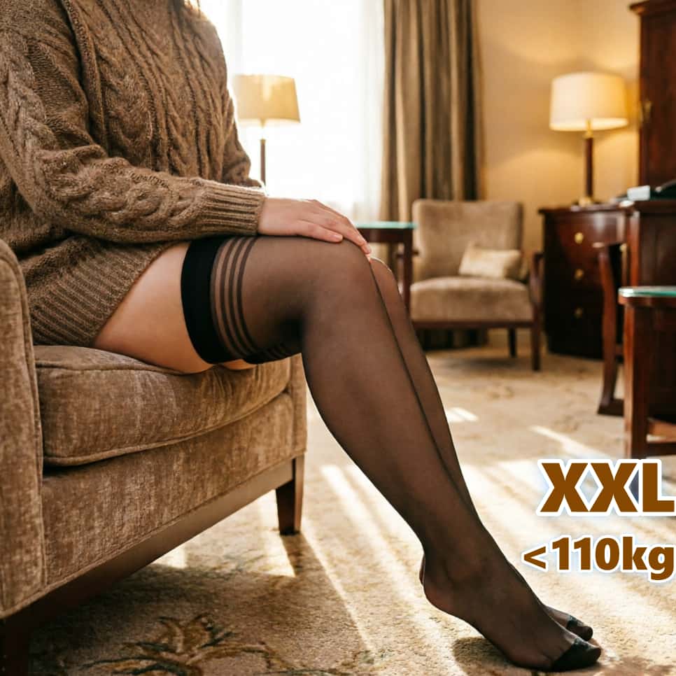 Plus Size Thigh High Stockings - Thigh High Sock Stay Up recension och pris