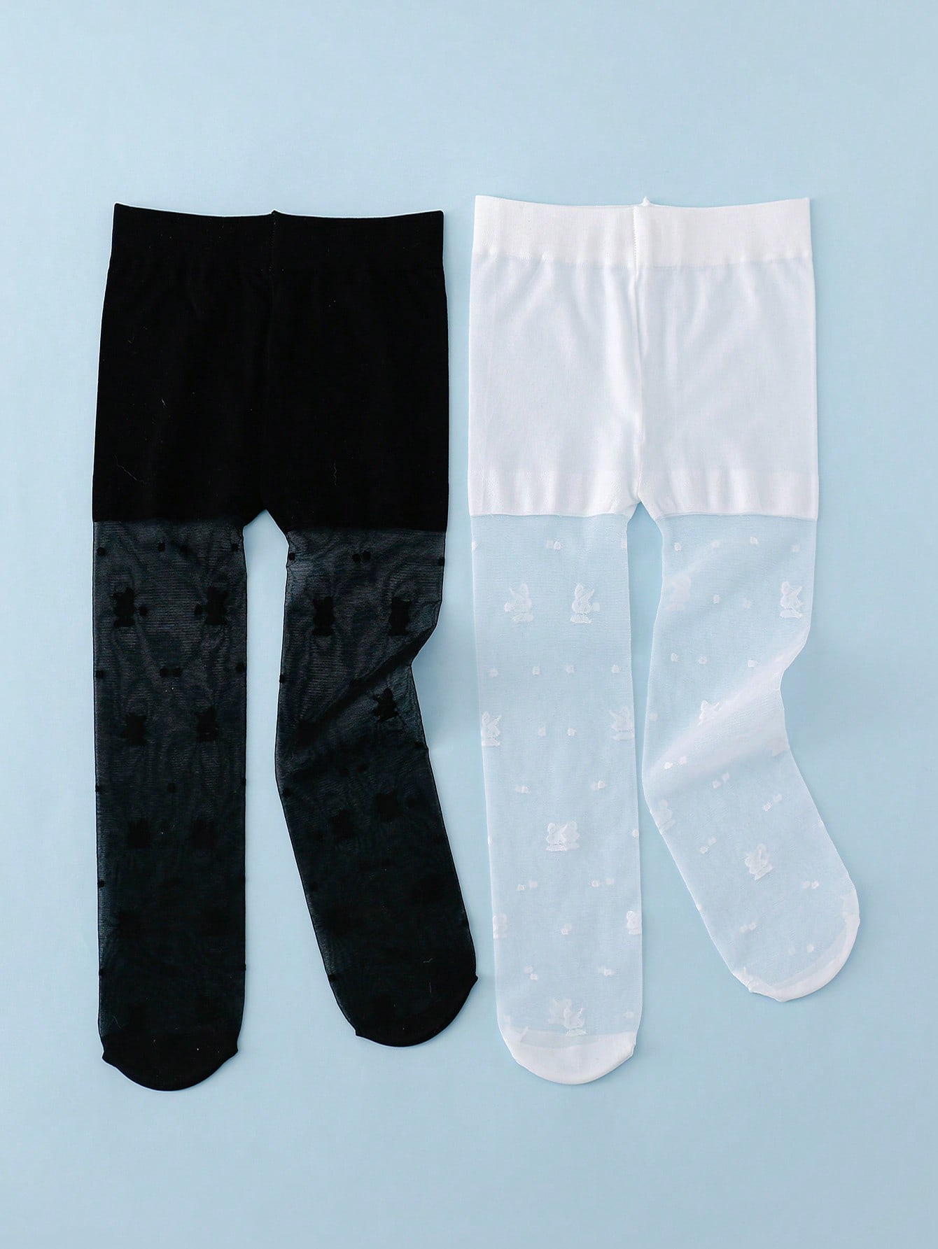 3Pack Toddler Girl Rabbit Prin - Tights Pantyhose Sheer recension och pris
