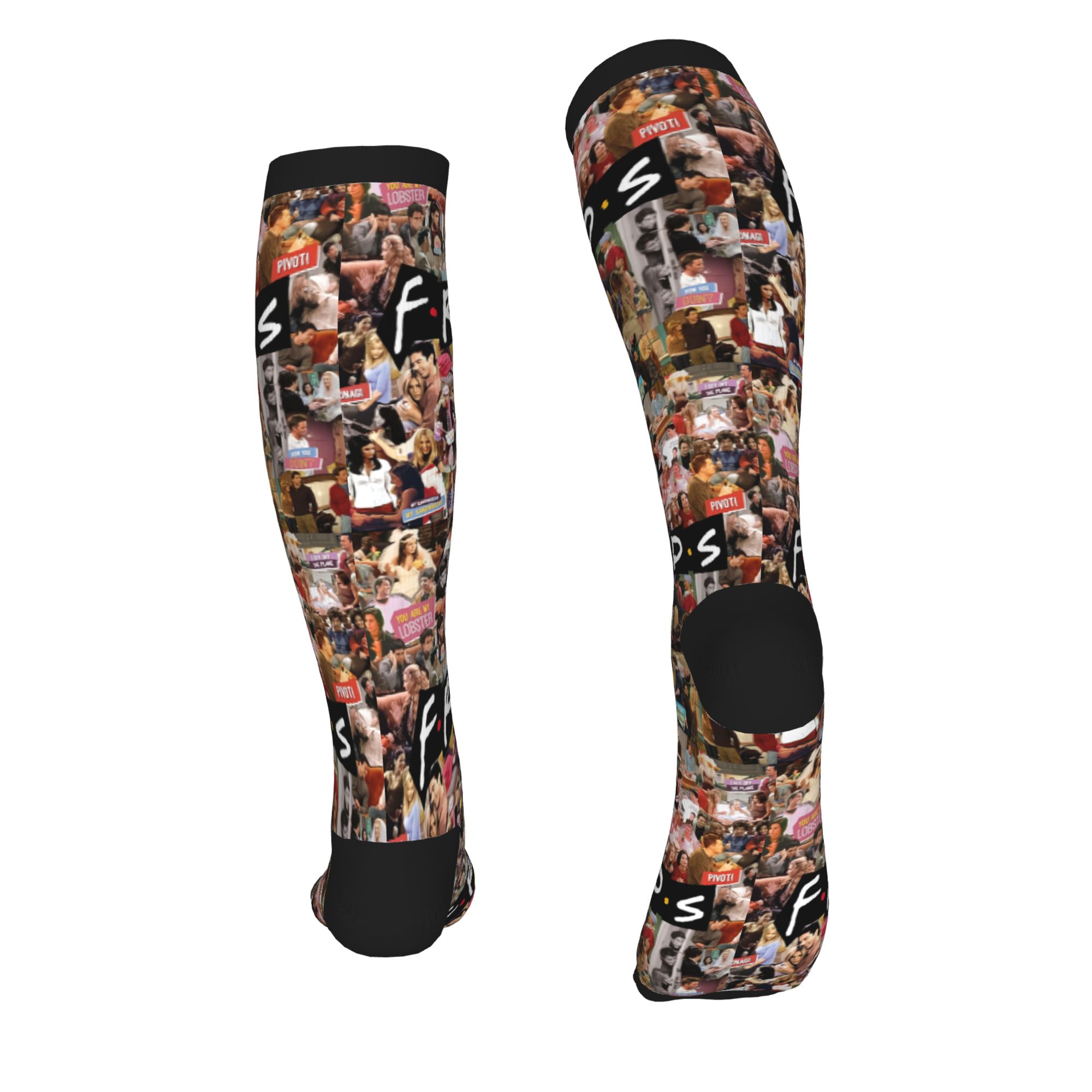 TV Show Friends Symbol Dress S - No Show Sock Women recension och pris