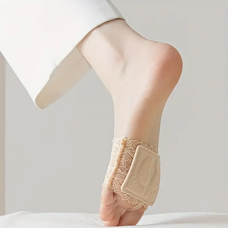 1-10Pairs Women Lace Loafer So - Invisibility Sock Loafer recension och pris
