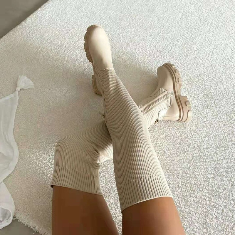 2025 Winter Shoes Women Socks  - Knee High Sock Women recension och pris