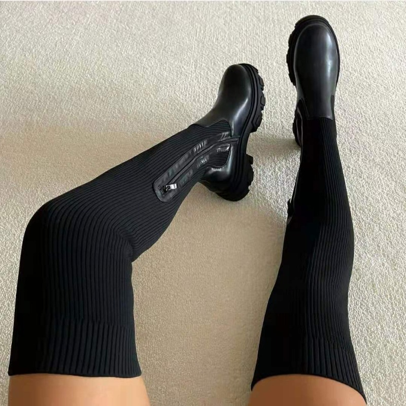 2025 Winter Shoes Women Socks  - Knee High Sock Women recension och pris